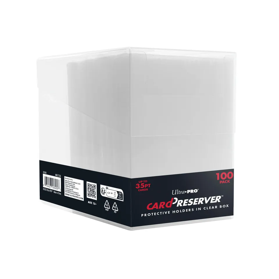 ultra-pro-cardpreserver-schutzh-llen-100ct-in-klarsicht-box-zur-kartenarchivieru image 1