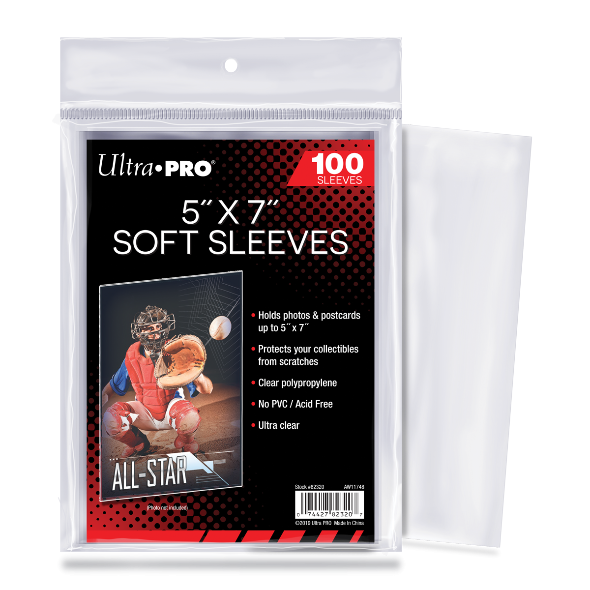 ultra-pro-5-x-7-soft-sleeves-kartenh-llen-100-st-ck image 1