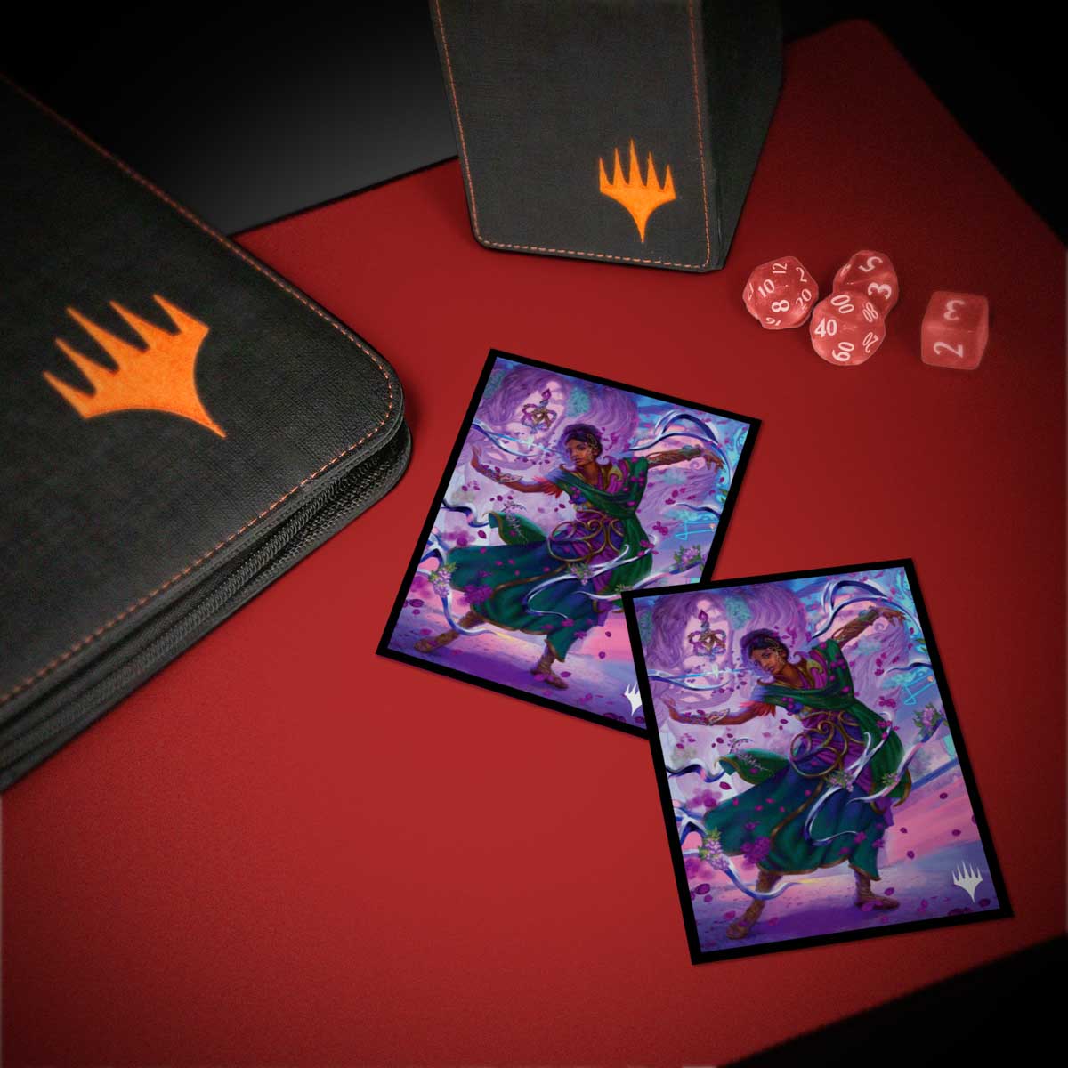 ultra-pro-aetherdrift-avishkar-living-energy-commander-100ct-deck-protector-slee image 2