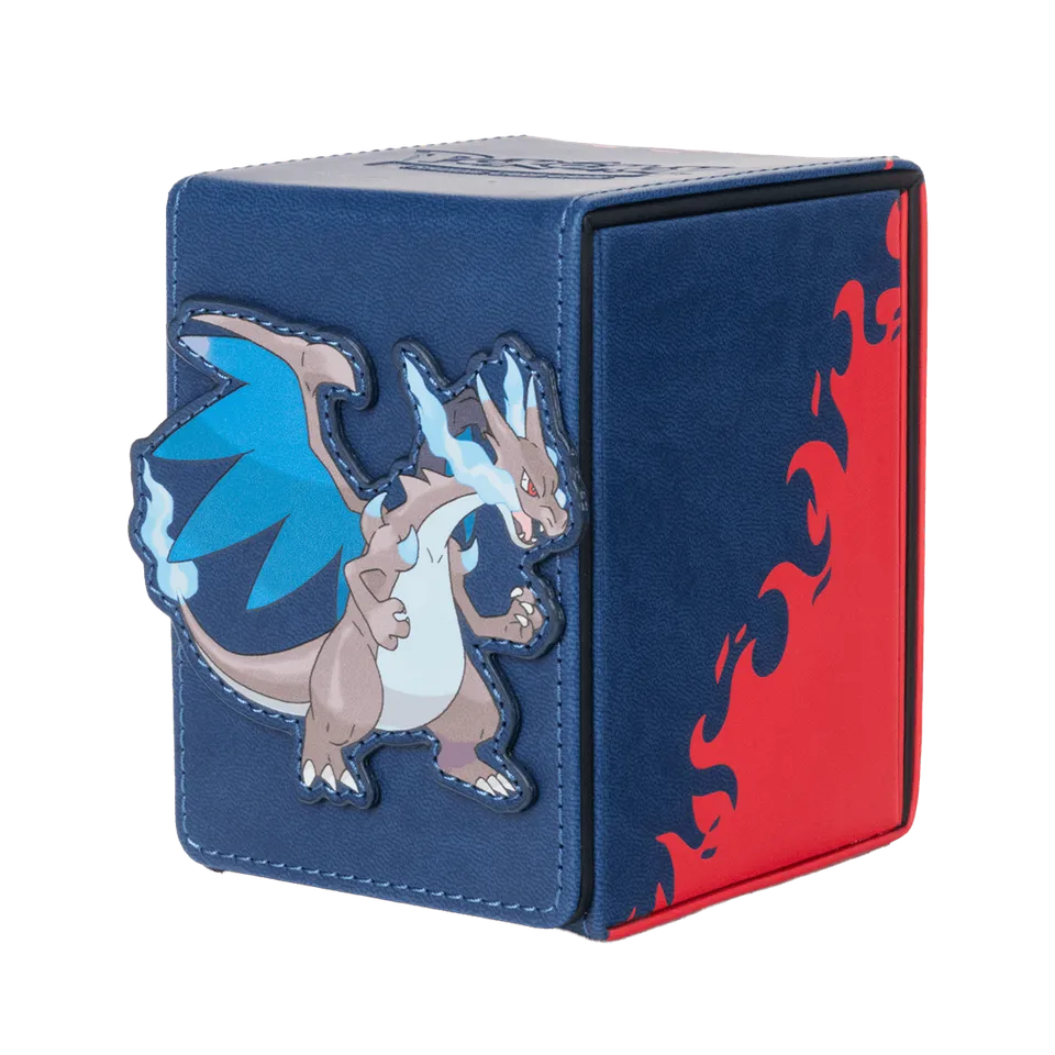 ultra-pro-pok-mon-mega-glurak-x-alcove-flip-deck-box image 1