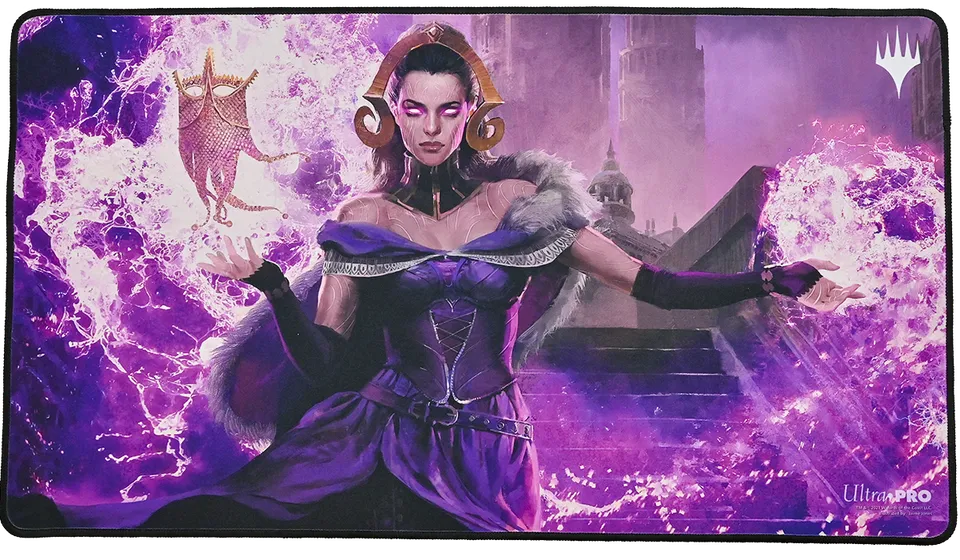 ultra-pro-double-masters-liliana-the-last-hope-stitched-standard-gaming-playmat- image 1