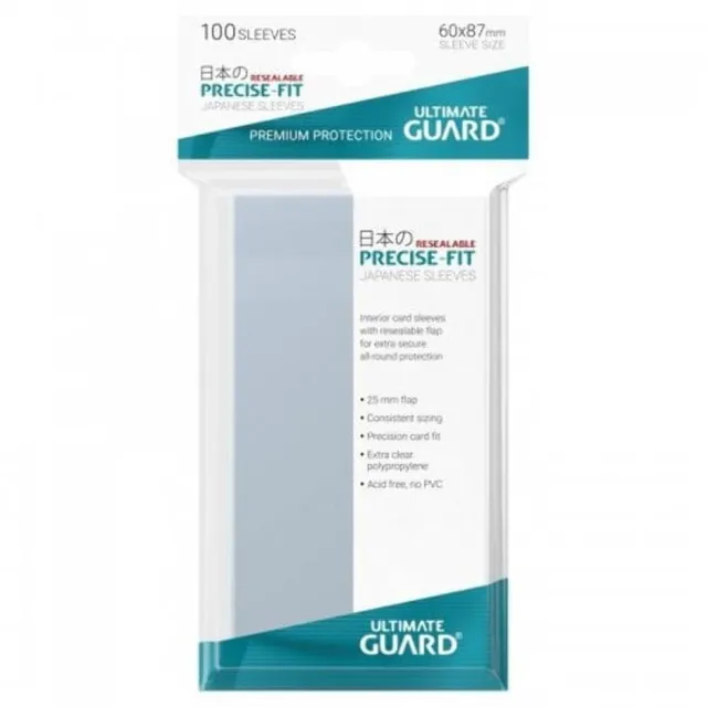 ultimate-guard-precise-fit-sleeves-wiederverschlie-bar-japanische-gr-e-transpare image 1