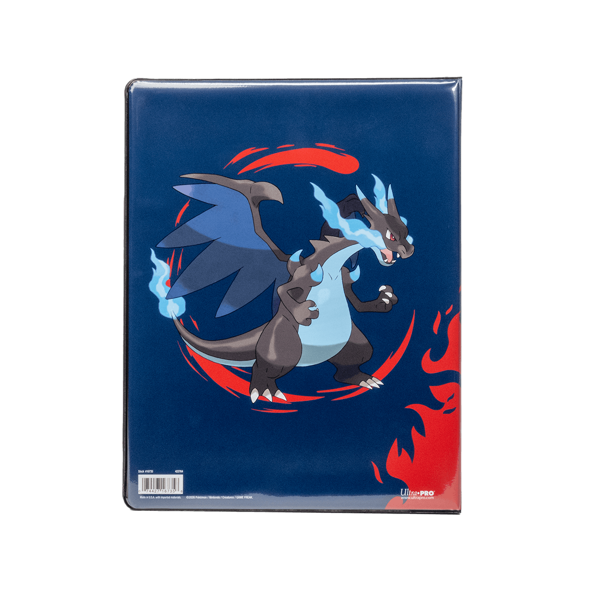 ultra-pro-mega-glurak-x-und-mega-glurak-y-9-pocket-portfolio-f-r-pok-mon image 3