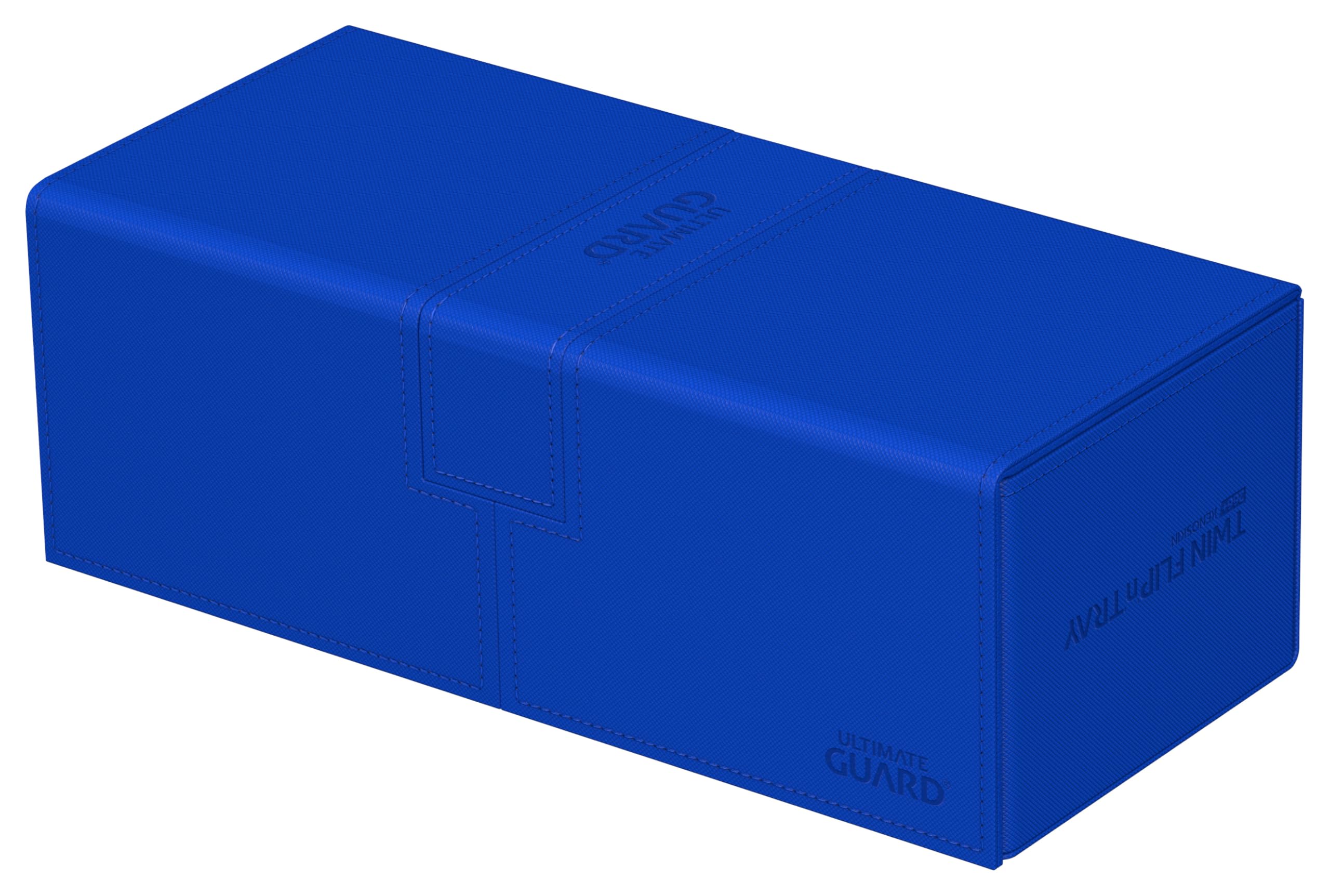 ultimate-guard-twin-flip-n-tray-266-xenoskin-blau-deck-box image 2
