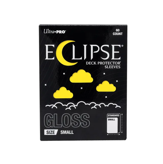 ultra-pro-eclipse-gloss-small-deck-protector-sleeves-lemon-yellow-60ct image 1