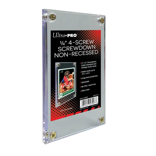 ultra-pro-1-4-screwdown-non-recessed-holder-f-r-standardkarten image 1