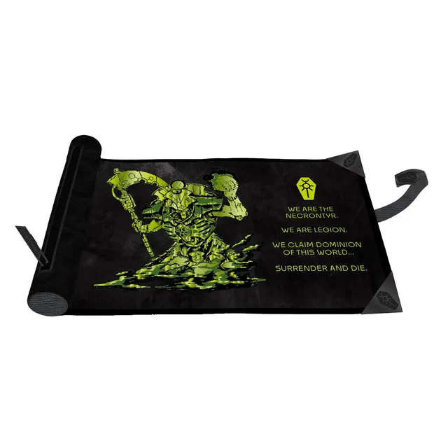 ultra-pro-necrons-premium-foil-dice-scroll-w-rfeltasche-mit-wurfmatte-f-r-warham image 1