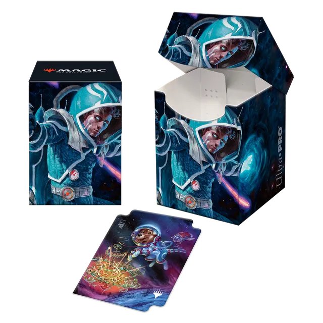 ultra-pro-unfinity-space-beleren-comet-100-deck-box-f-r-magic-the-gathering image 1