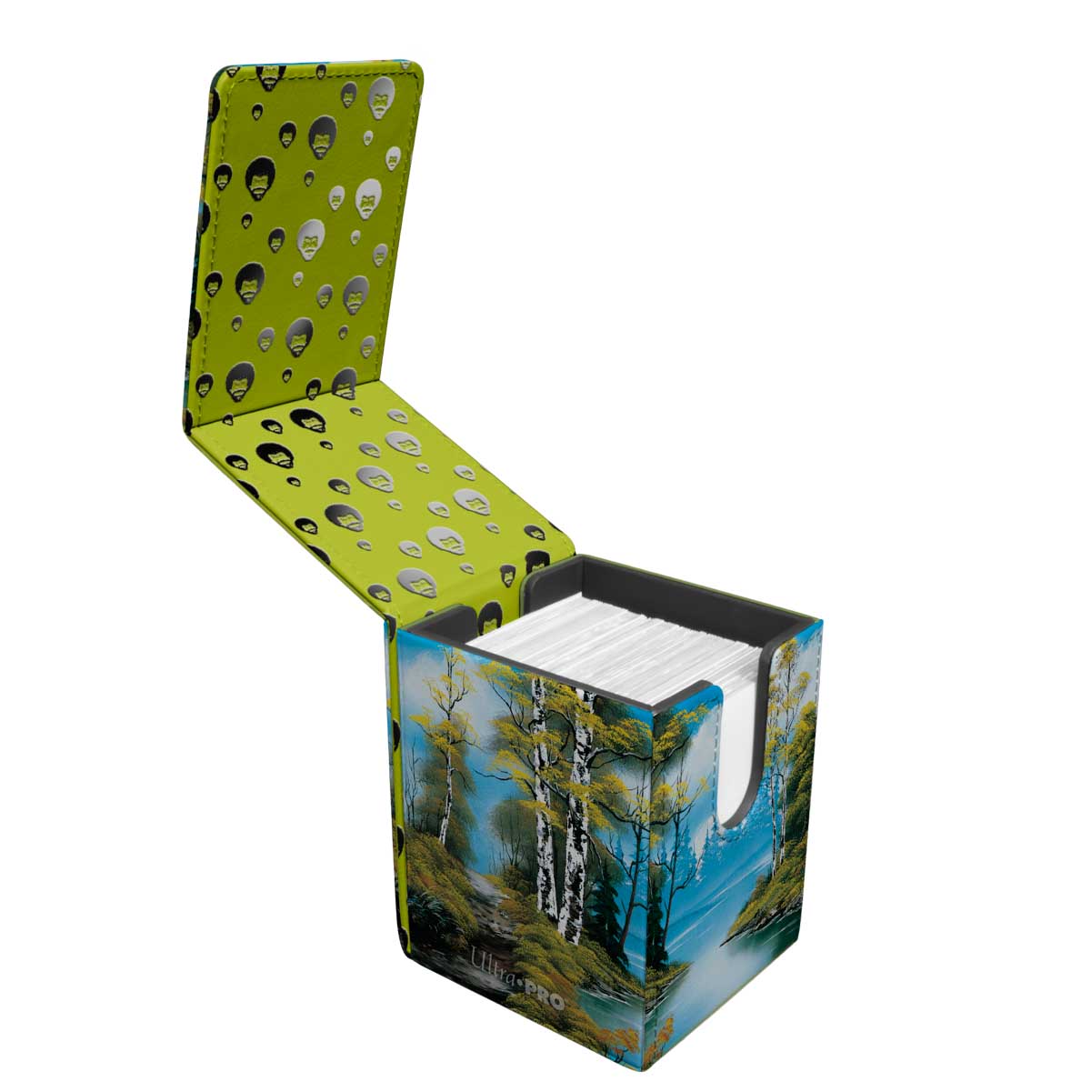 ultra-pro-bob-ross-alcove-flip-deck-box-lakeside-path image 3