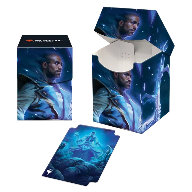 ultra-pro-magic-the-gathering-the-brothers-war-teferi-100-deck-box image 1