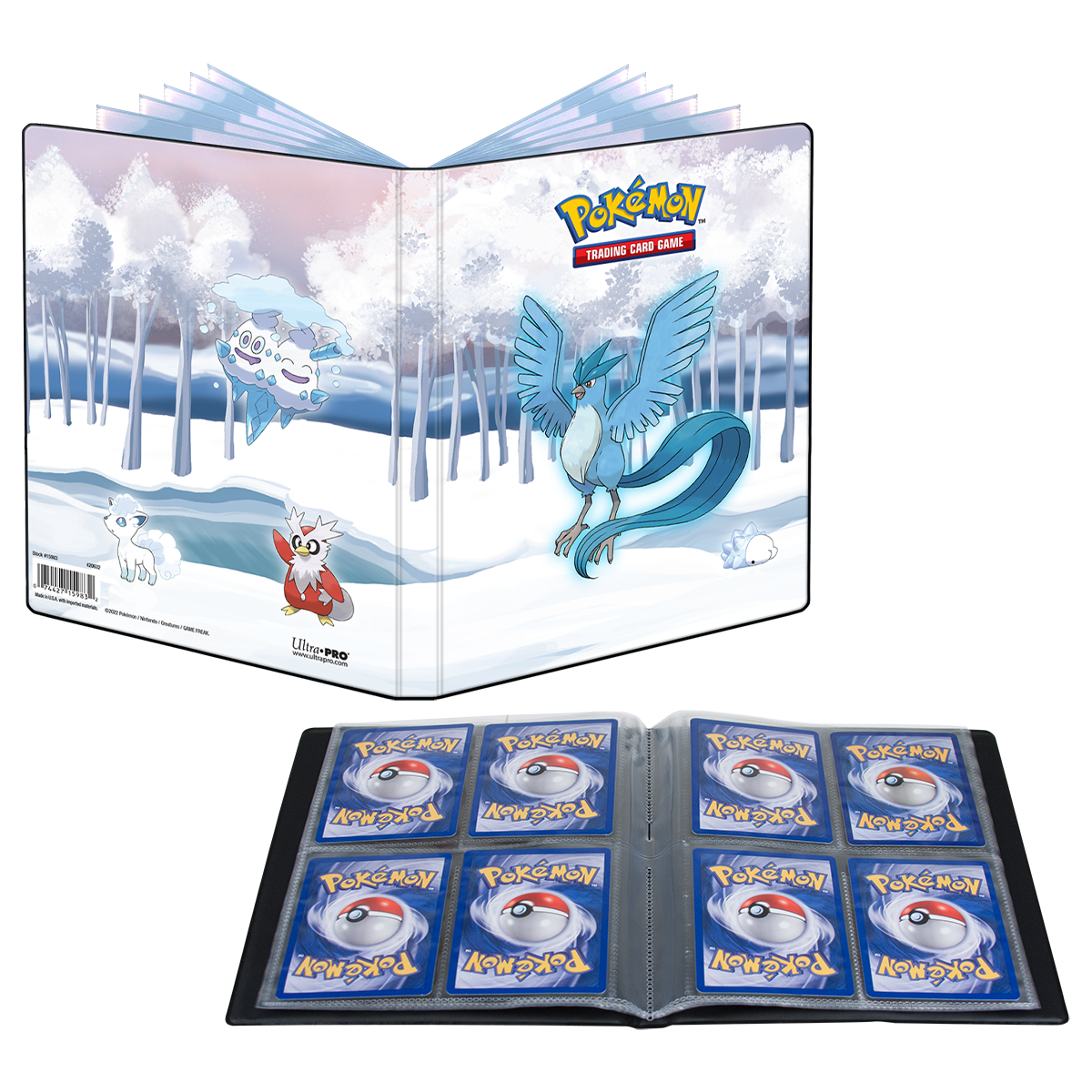 ultra-pro-gallery-series-frosted-forest-4-pocket-portfolio-f-r-pok-mon image 2