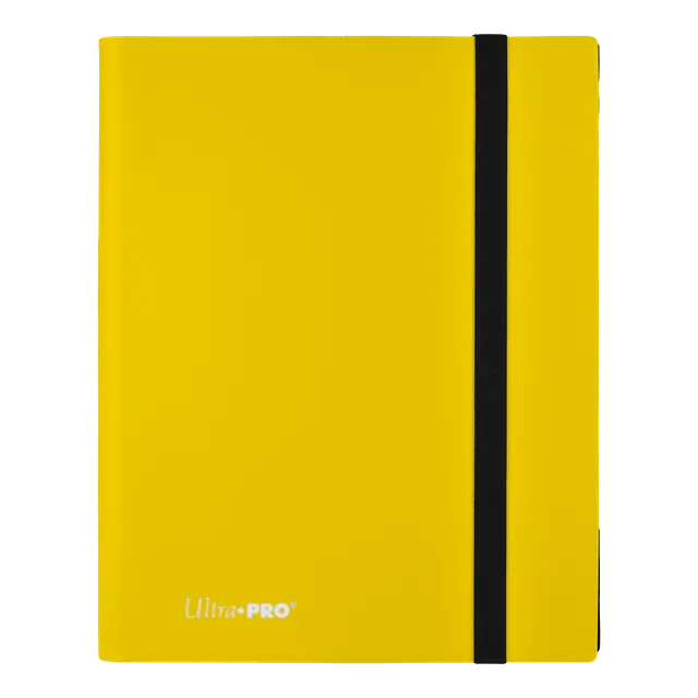 ultra-pro-eclipse-9-pocket-pro-binder-lemon-yellow-f-r-360-karten image 1