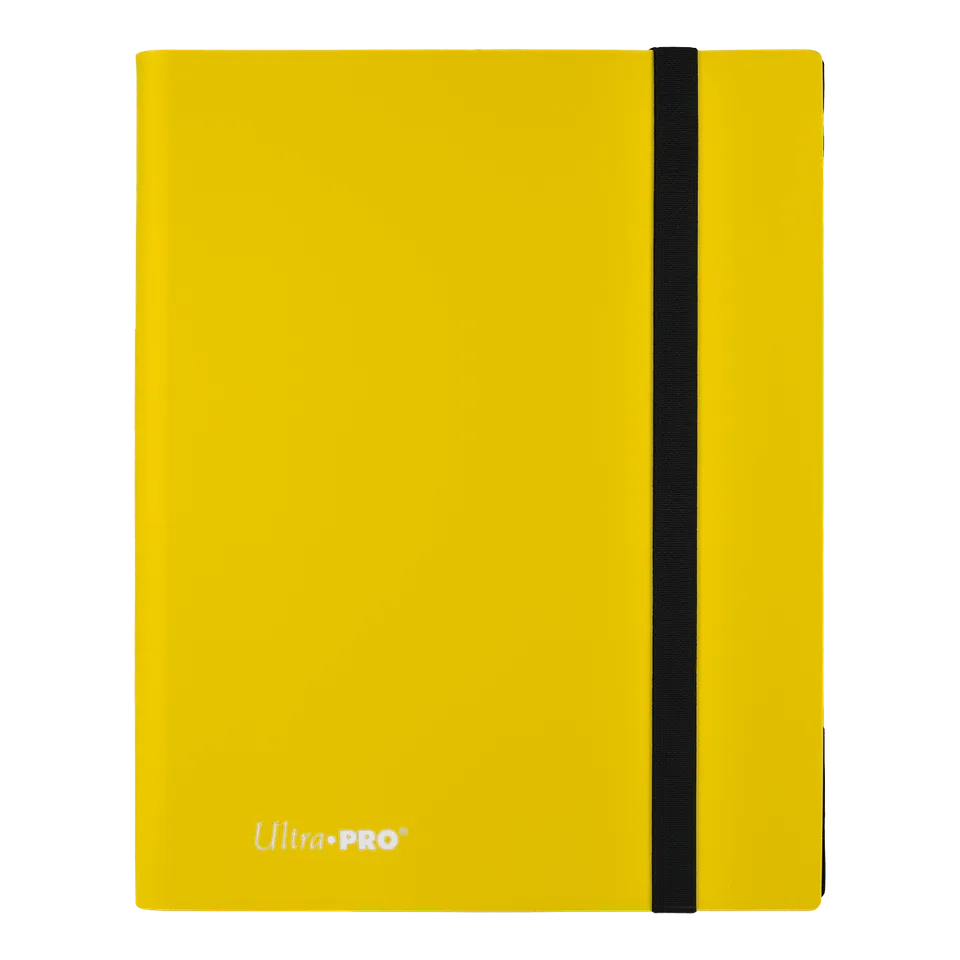 ultra-pro-eclipse-9-pocket-pro-binder-lemon-yellow-f-r-360-karten image 1
