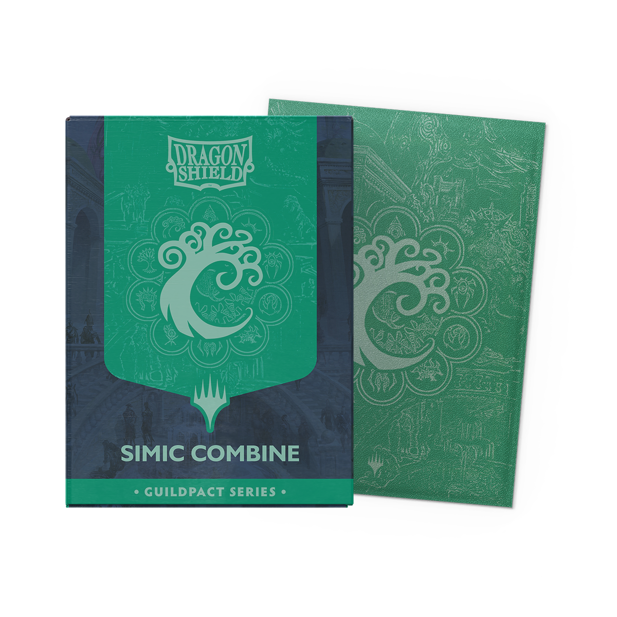 dragon-shield-matte-dual-art-sleeves-guildpact-simic-combine image 4