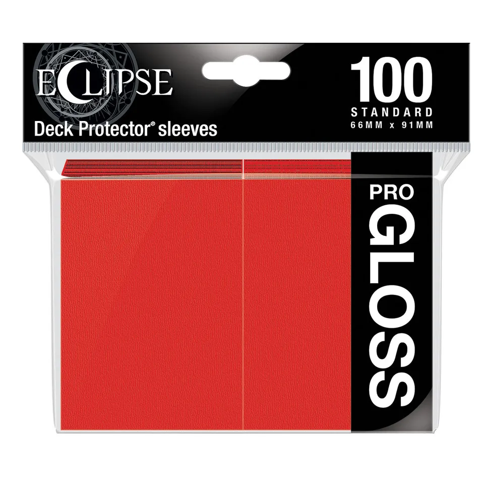 ultra-pro-eclipse-gloss-standard-deck-protector-h-llen-100-st-ck-apple-red image 1
