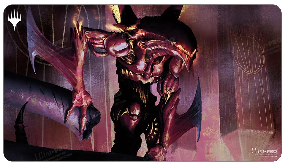 ultra-pro-streets-of-new-capenna-urabrask-standard-playmat-f-r-magic-the-gatheri image 1