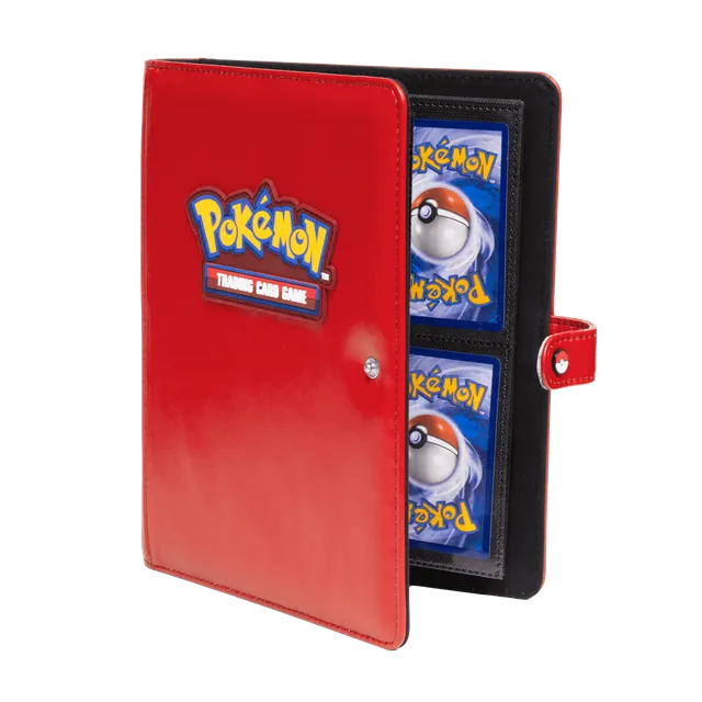 ultra-pro-premium-red-4-pocket-snap-binder-f-r-pok-mon-160-karten image 1