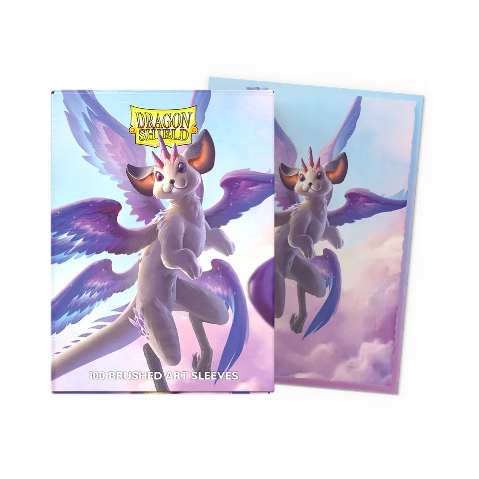 dragon-shield-brushed-art-sleeves-100er-the-whiskerwing image 1