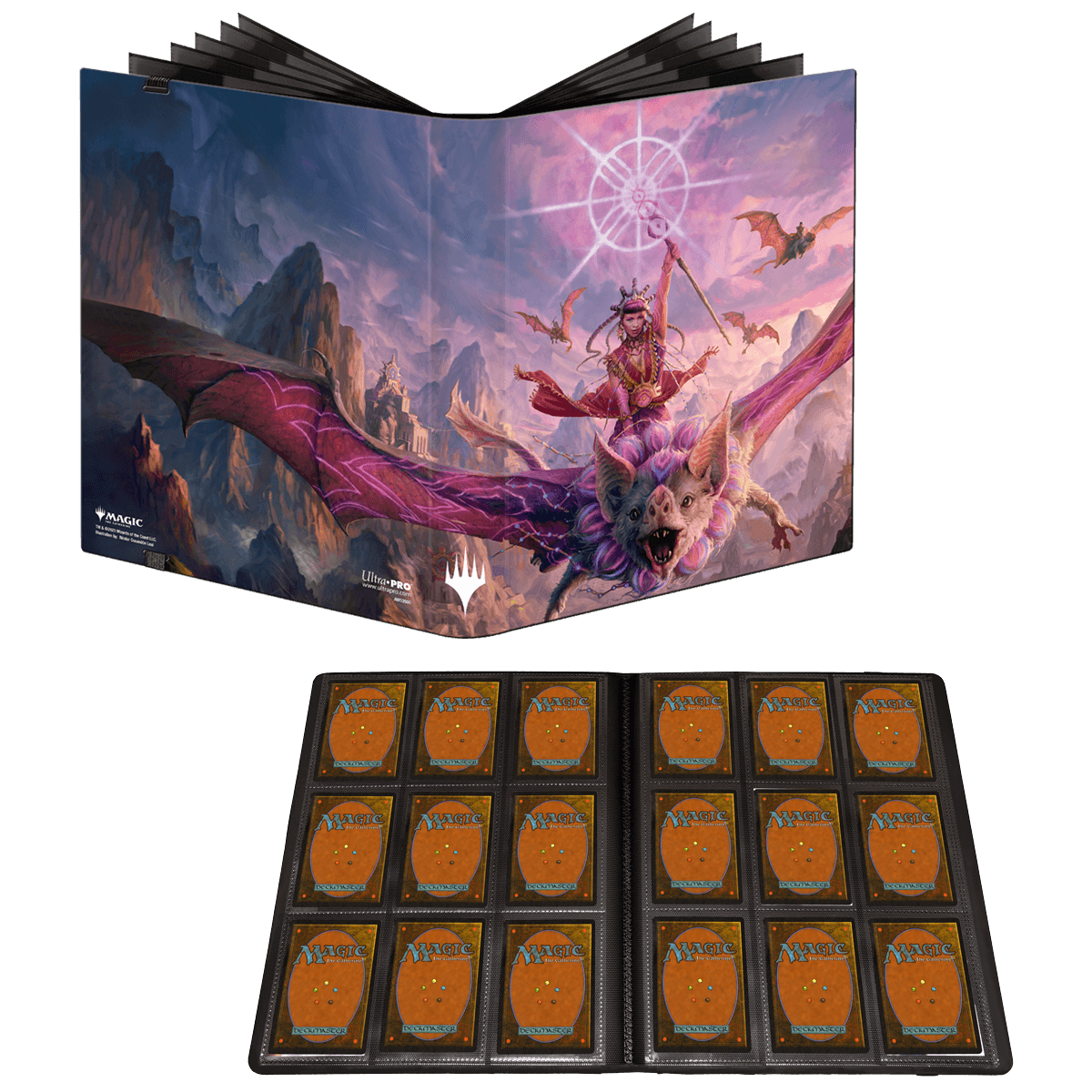 ultra-pro-the-lost-caverns-of-ixalan-bat-rider-9-pocket-pro-binder-f-r-magic-the image 3