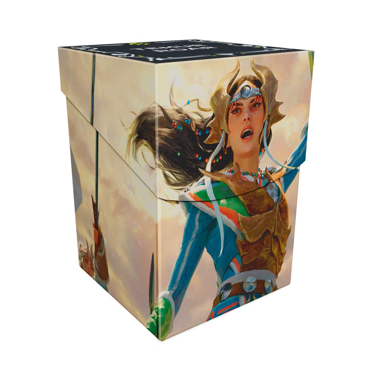 ultra-pro-tarkir-dragonstorm-temur-roar-100-deck-box-f-r-magic-the-gathering image 2