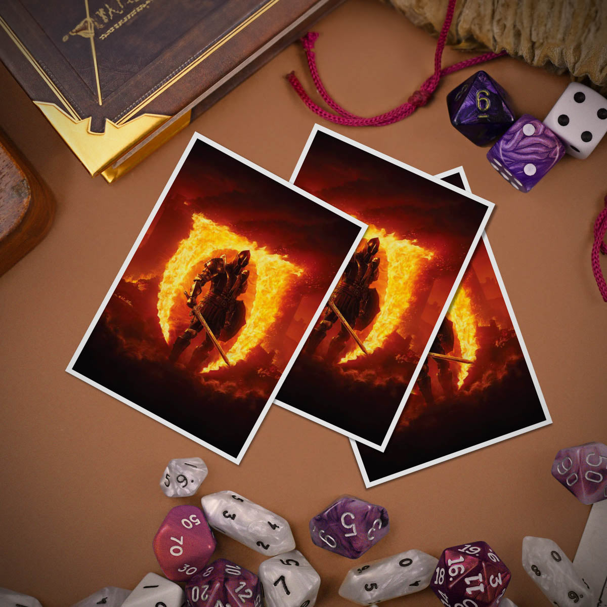 ultra-pro-apex-deck-protector-sleeves-105ct-the-elder-scrolls-iv-oblivion-remast image 3
