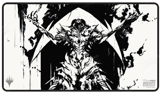 ultra-pro-march-of-the-machine-elesh-norn-black-stitched-playmat-standard-f-r-ma image 1
