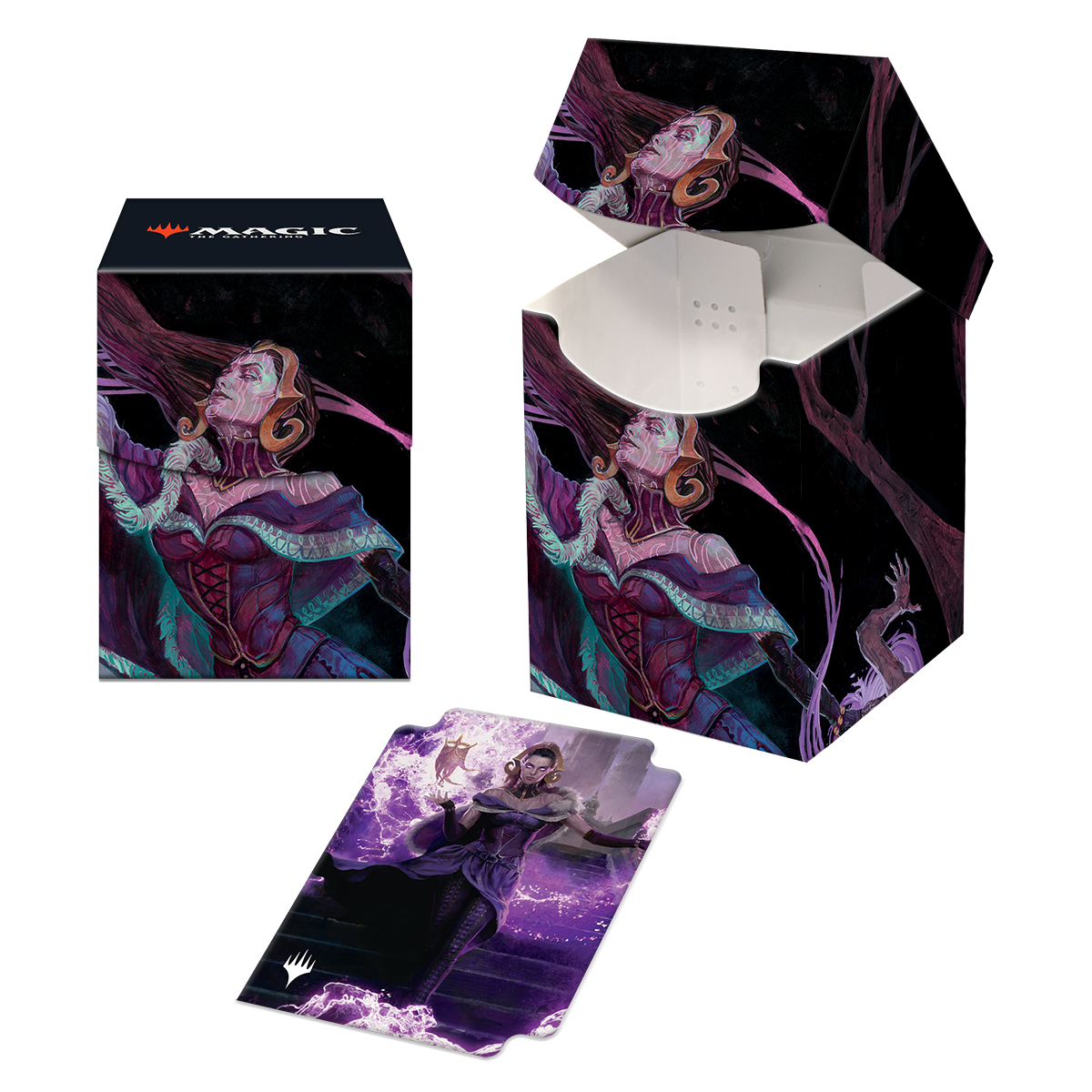 ultra-pro-100-deck-box-magic-the-gathering-double-masters-liliana-the-last-hope image 1