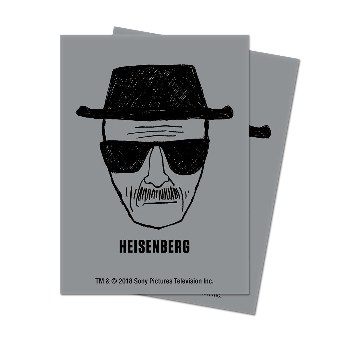 ultra-pro-breaking-bad-heisenberg-standard-deck-protector-sleeves-100ct-magic-fo image 1