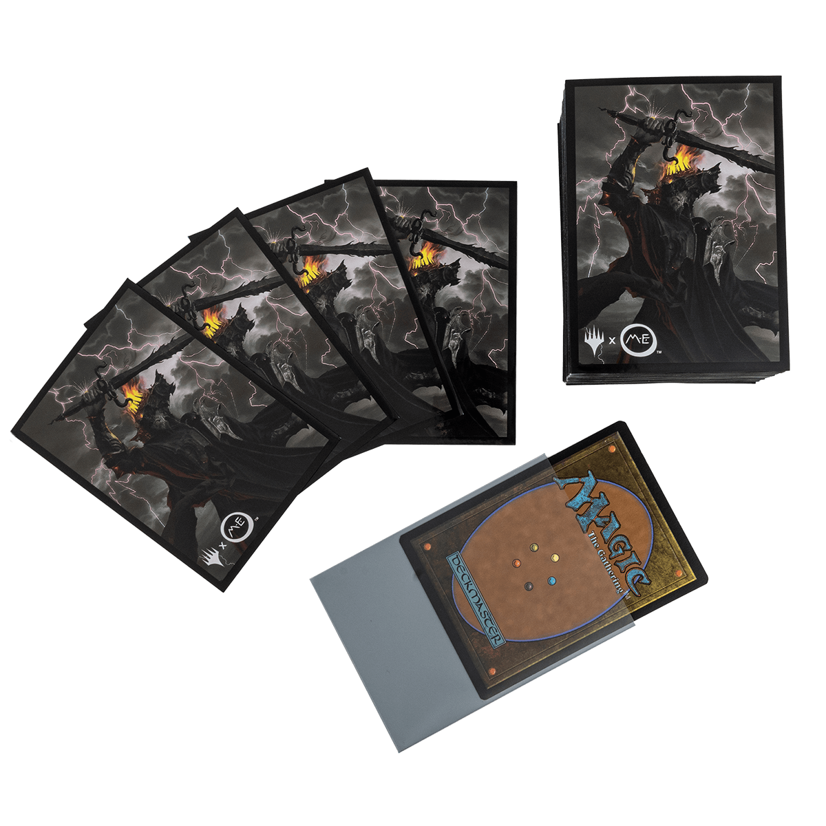 ultra-pro-herr-der-ringe-sauron-standard-deck-protector-sleeves-100ct-f-r-magic- image 2