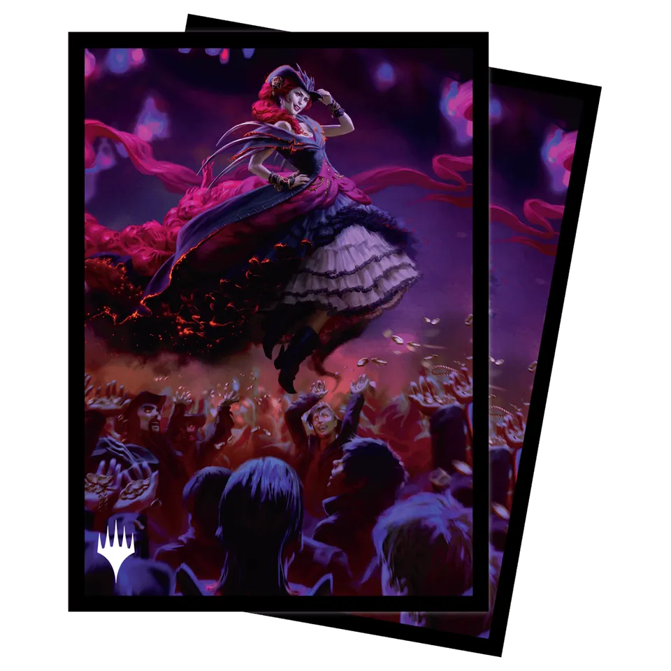 ultra-pro-outlaws-of-thunder-junction-olivia-opulent-outlaw-deck-protector-sleev image 1