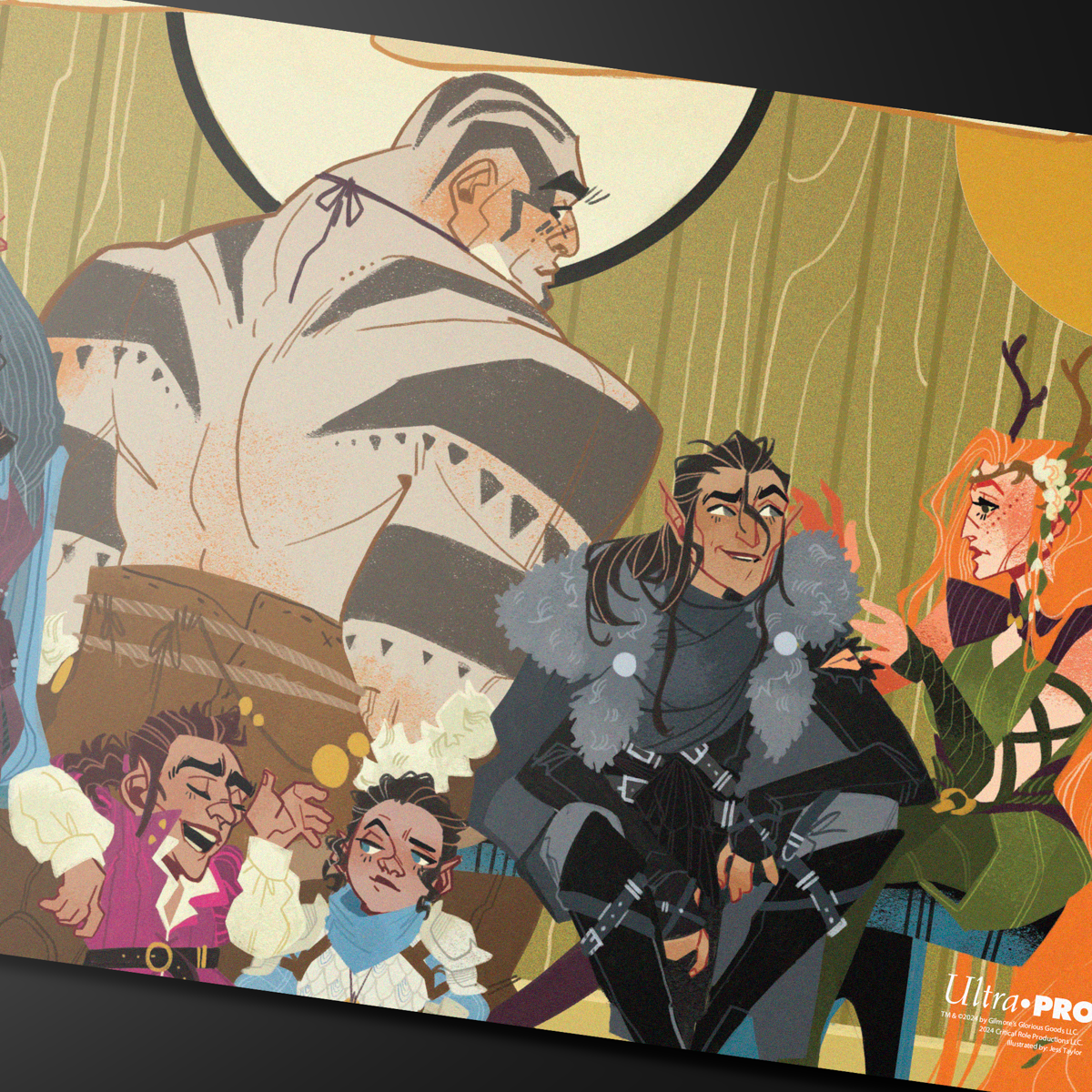 ultra-pro-critical-role-pod-stitched-edge-playmat-vox-machina-origins-iii-2 image 2