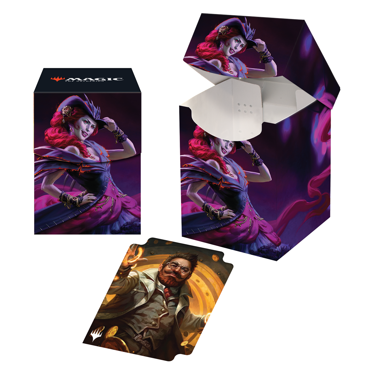 ultra-pro-outlaws-of-thunder-junction-olivia-opulent-outlaw-100-deck-box-f-r-mag image 2