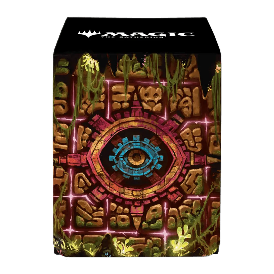 ultra-pro-alcove-flip-deck-box-lost-caverns-of-ixalan-ruins-symbol-f-r-magic-the image 1