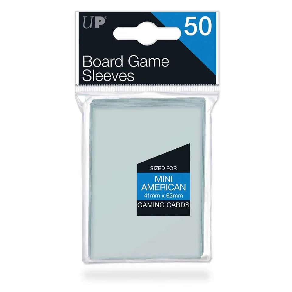 ultra-pro-mini-american-board-game-sleeves-50ct-f-r-41-mm-x-63-mm-karten image 1