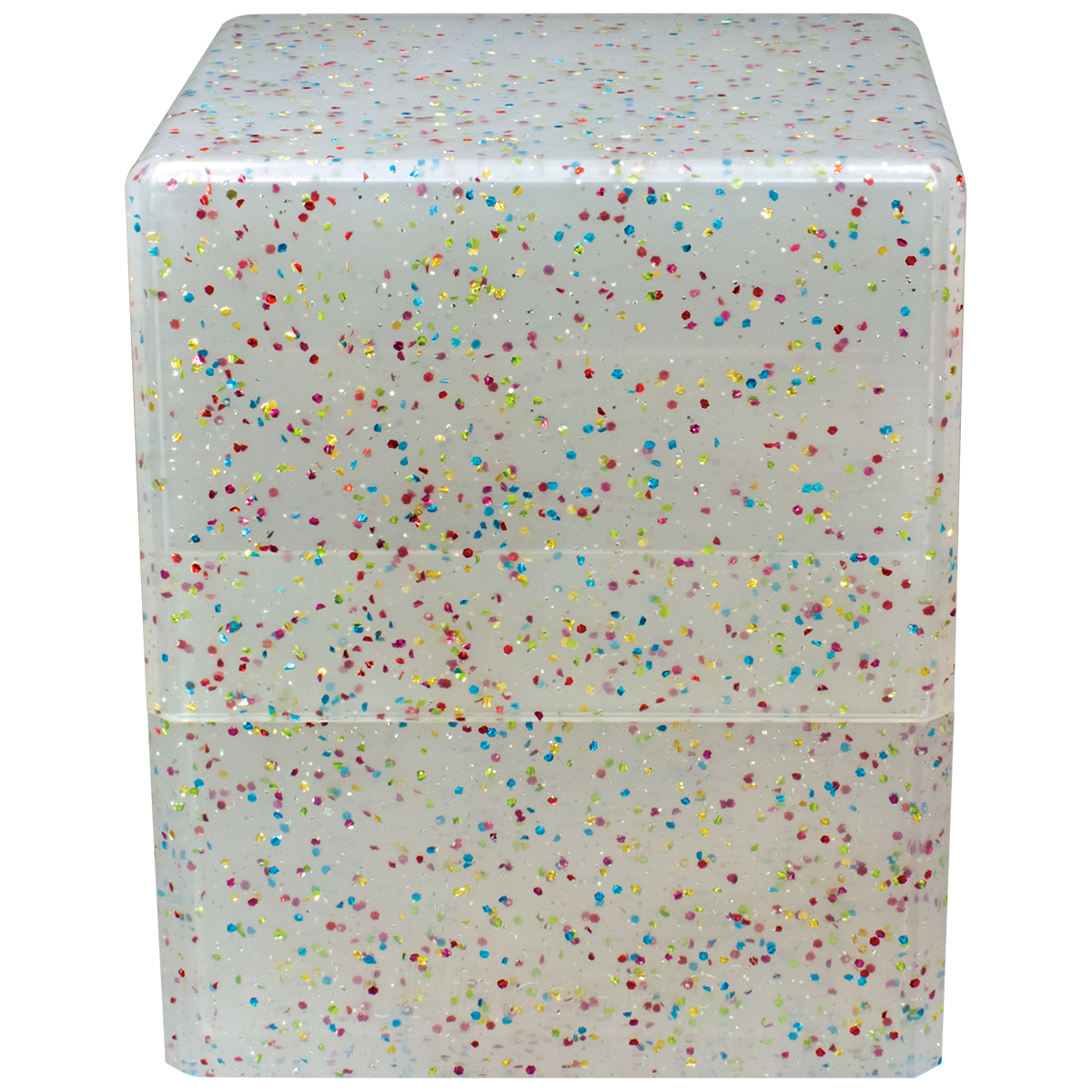ultra-pro-glitter-satin-cube-deck-box-crystal-f-r-100-standard-karten image 4