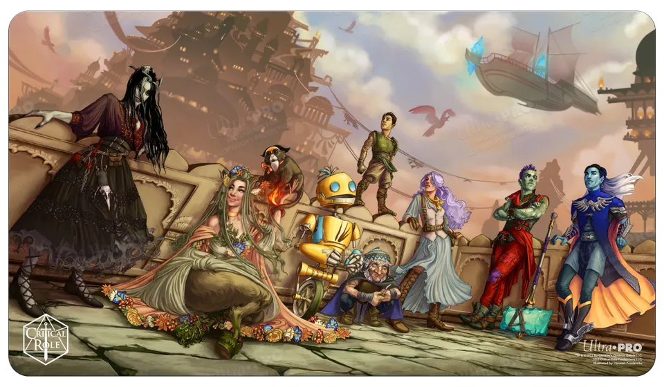 ultra-pro-critical-role-bells-hells-standard-gaming-playmat image 1