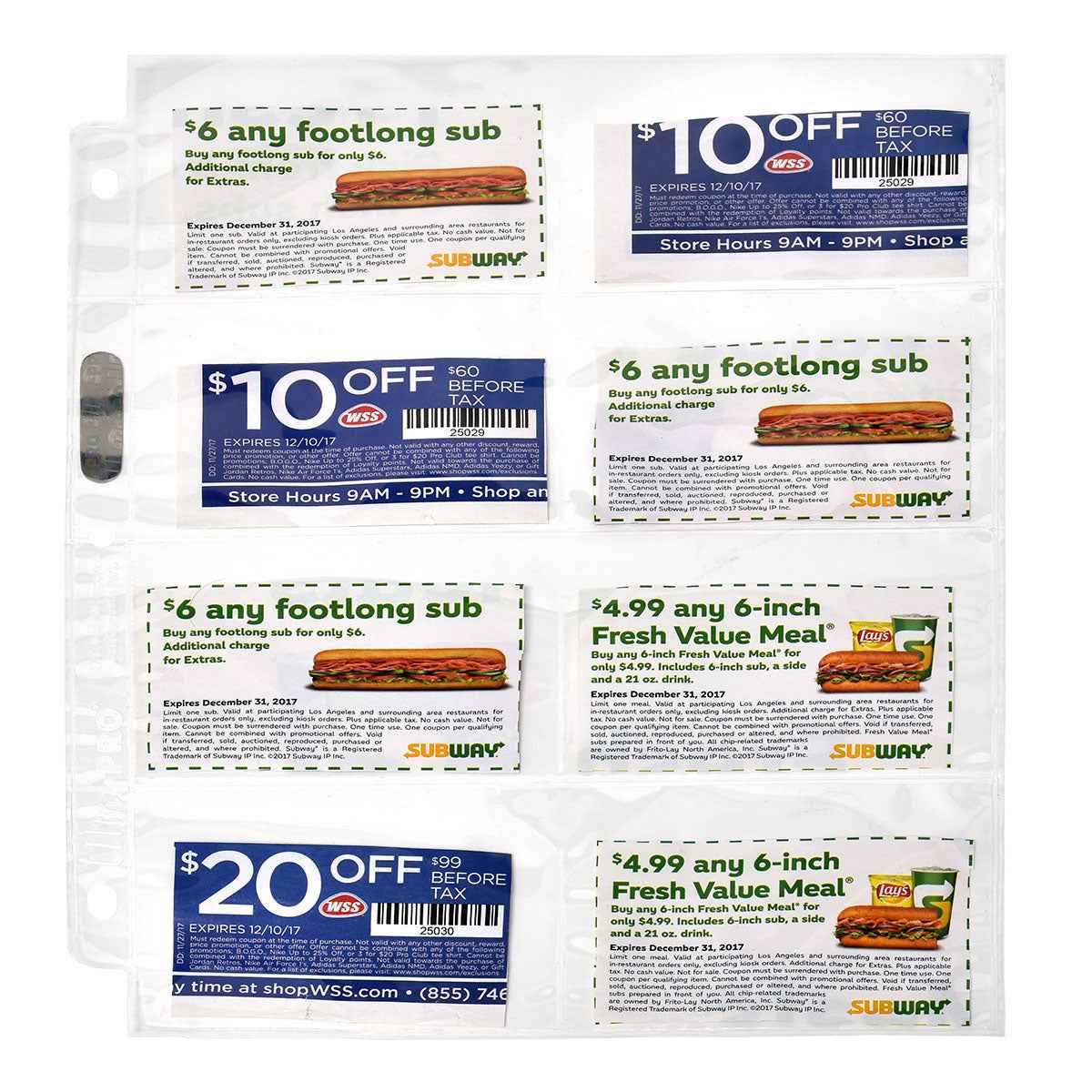 ultra-pro-platinum-series-coupon-saver-pages-starter-pack-40-st-ck-klar image 3