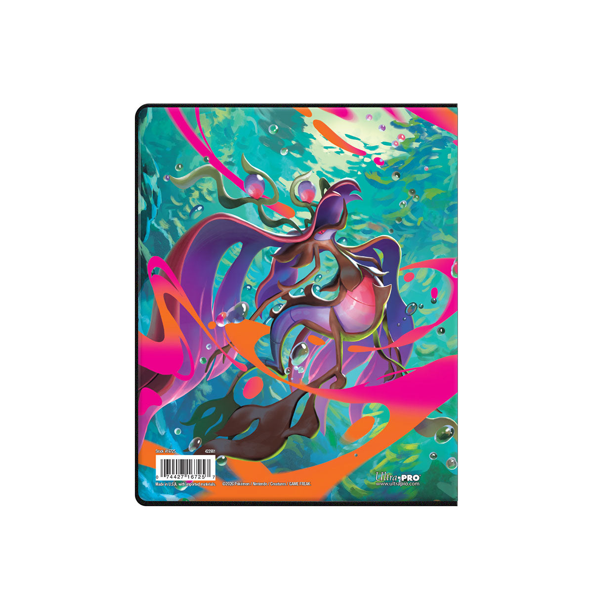 ultra-pro-4-pocket-portfolio-mega-evolution-chaos-rising-f-r-pok-mon-tcg-f-r-80- image 5