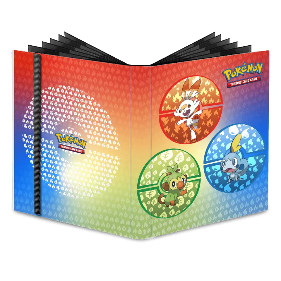 ultra-pro-pok-mon-sword-and-shield-galar-starters-9-pocket-pro-binder image 1
