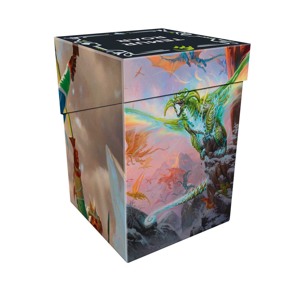 ultra-pro-tarkir-dragonstorm-temur-roar-100-deck-box-f-r-magic-the-gathering image 3
