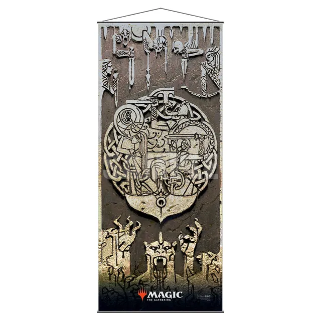 ultra-pro-kaldheim-battle-for-bretagard-wall-scroll-f-r-magic-the-gathering image 1