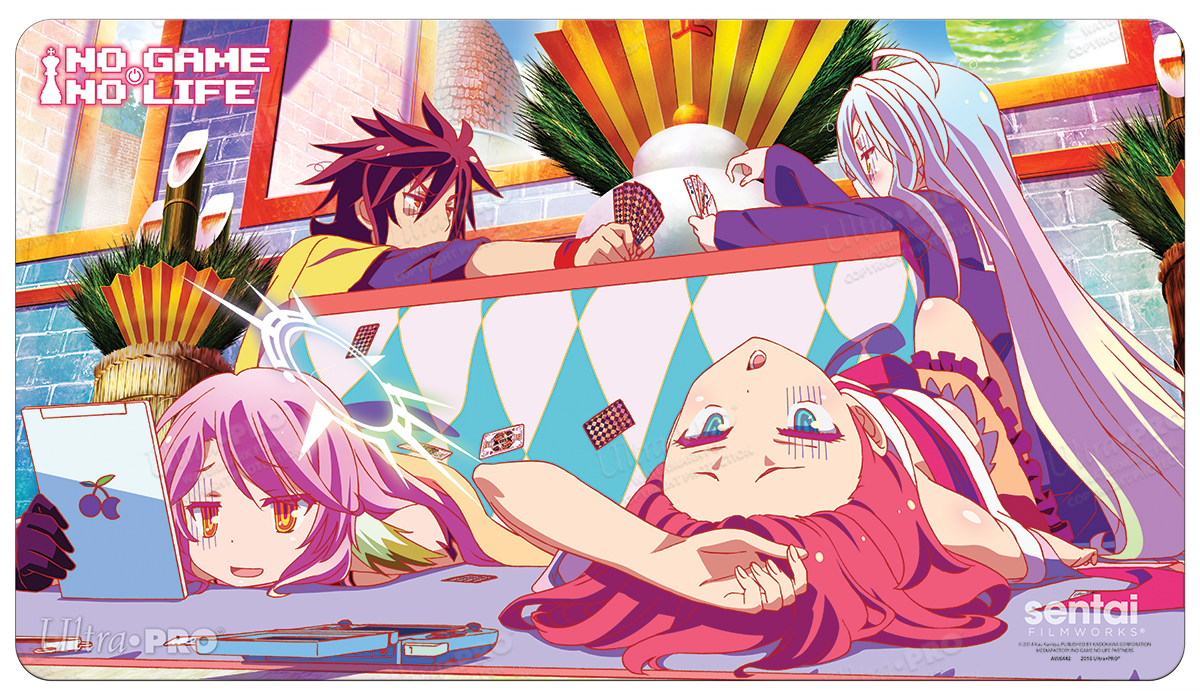ultra-pro-gaming-playmat-no-game-no-life-standard-24-x-13-5-mousepad image 1
