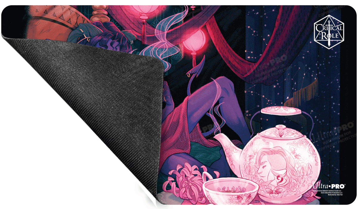 ultra-pro-critical-role-mollymauk-tealeaf-stitched-edge-spielmatte image 3