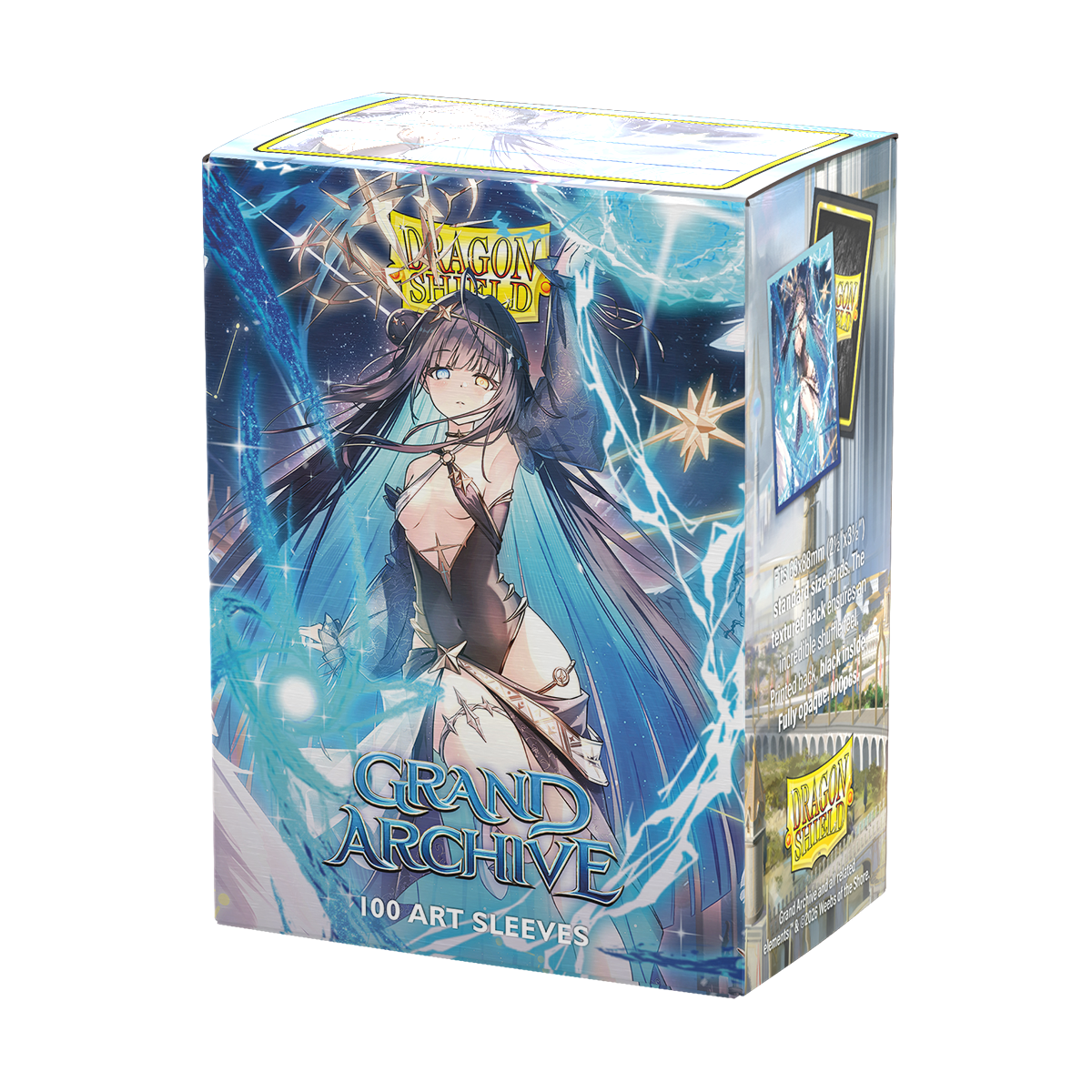 dragon-shield-grand-archive-raziel-matte-dual-art-sleeves-100er image 4