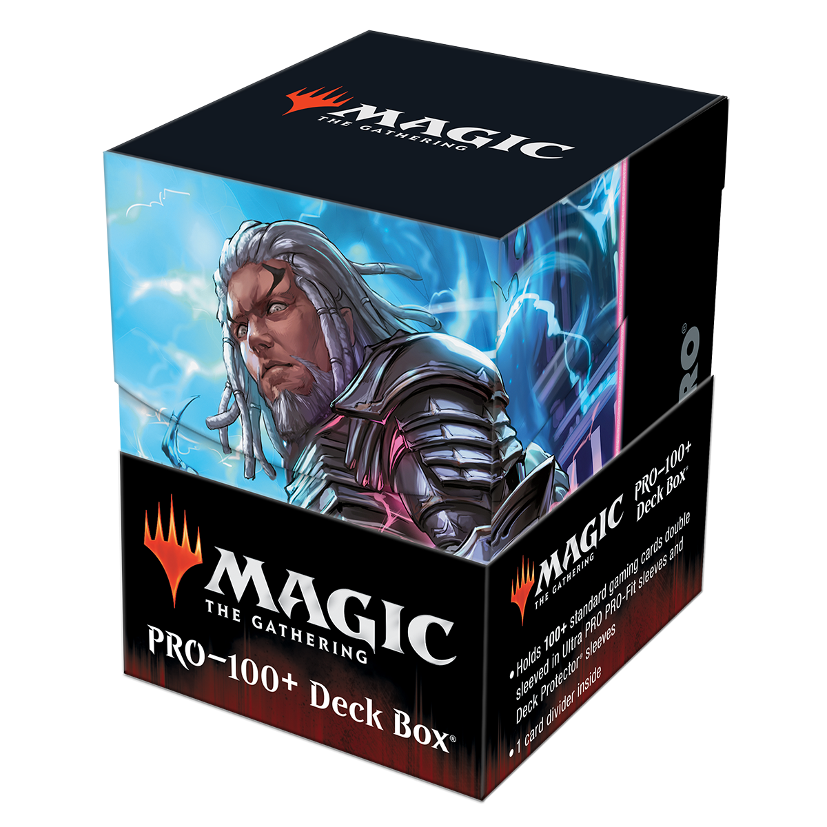 ultra-pro-kamigawa-neon-dynasty-tezzeret-betrayer-of-flesh-100-deck-box-f-r-magi image 2