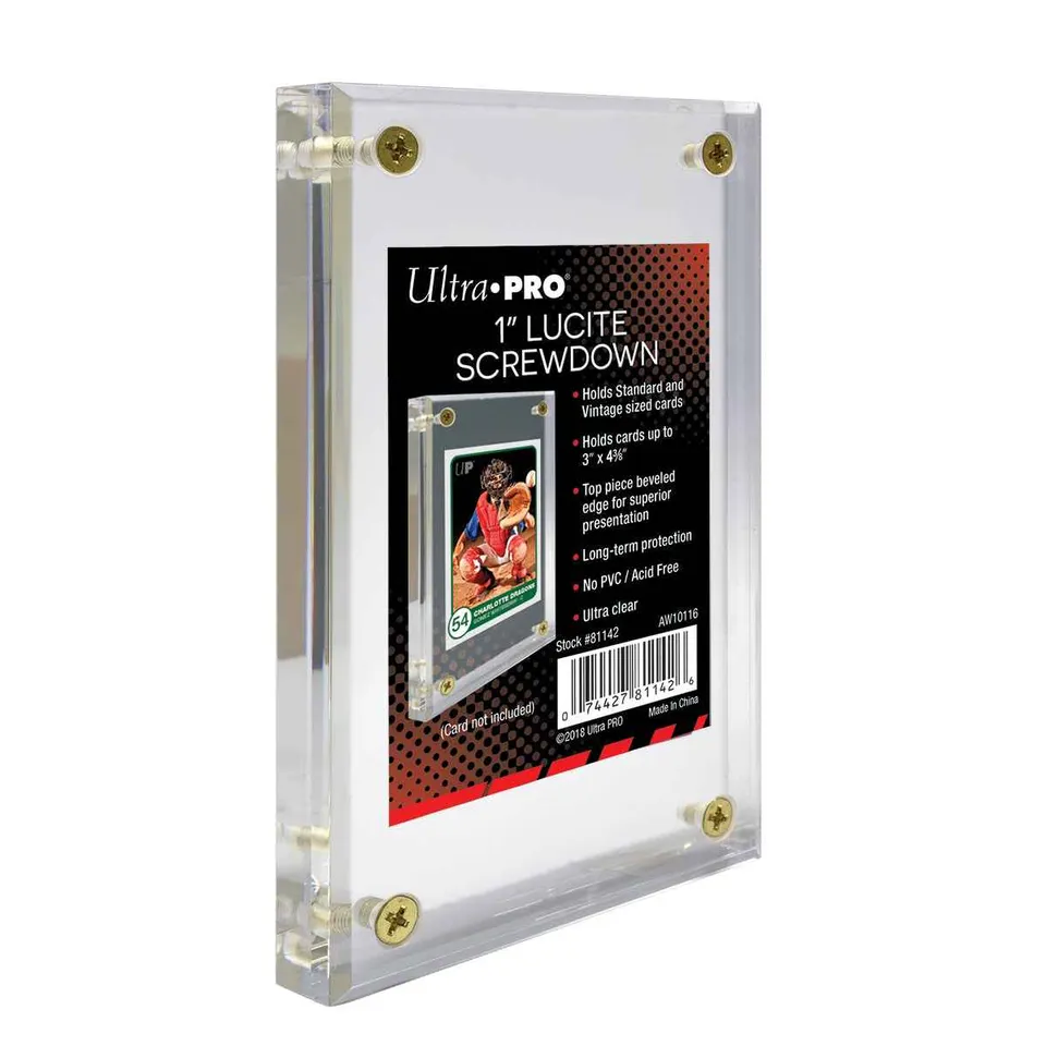 ultra-pro-lucite-brik-1-screwdown-kartenhalter-f-r-standardkarten image 1