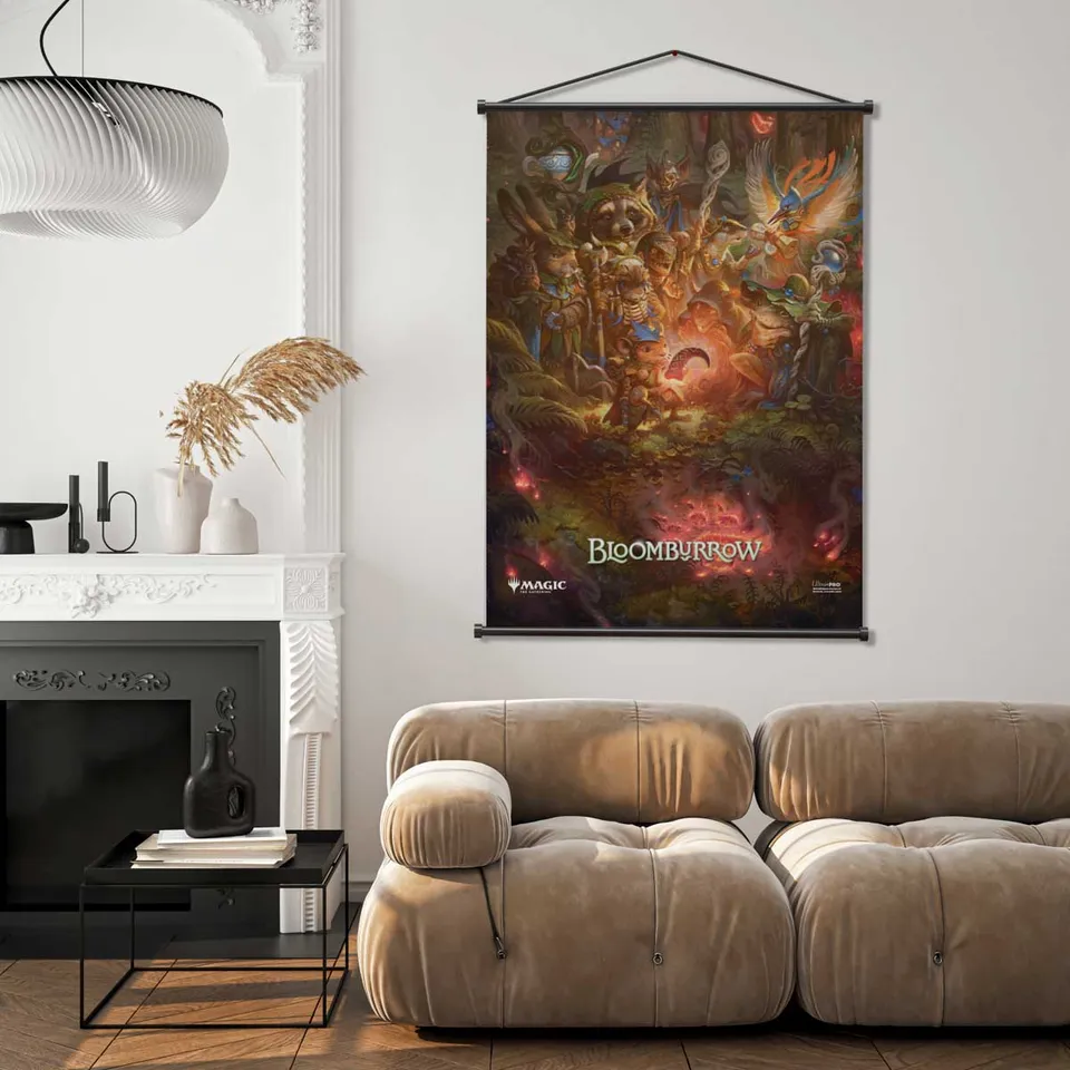 ultra-pro-bloomburrow-wall-scroll-f-r-magic-the-gathering-justin-gerard-artwork image 1