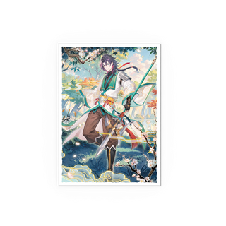 dragon-shield-grand-archive-jin-fate-defiant-matte-art-sleeves image 2