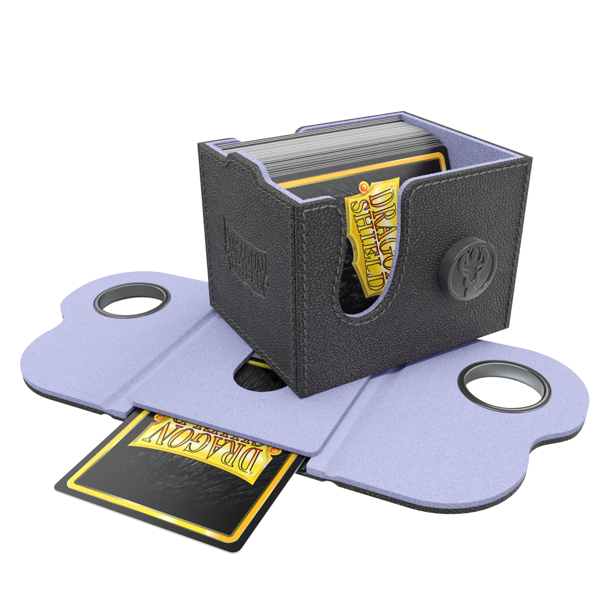 dragon-shield-dragon-box-100-deckbox-schwarz-lila image 8