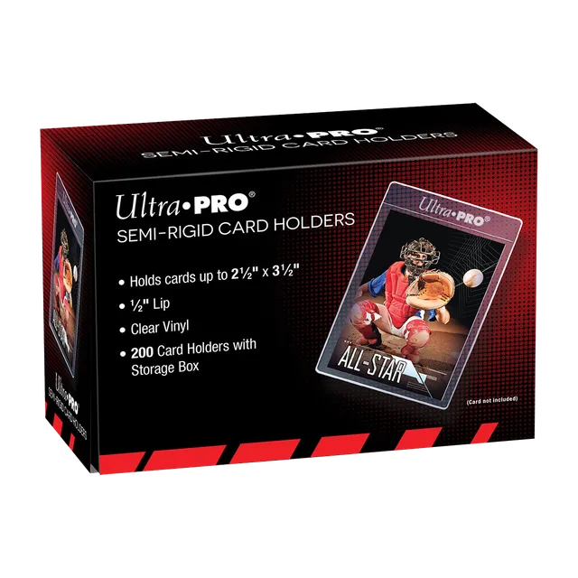 ultra-pro-semi-rigid-card-holder-1-2-zoll-lippe-200-st-ck-f-r-standard-karten image 1